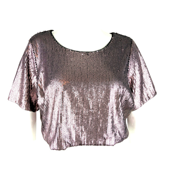 3x sequin top
